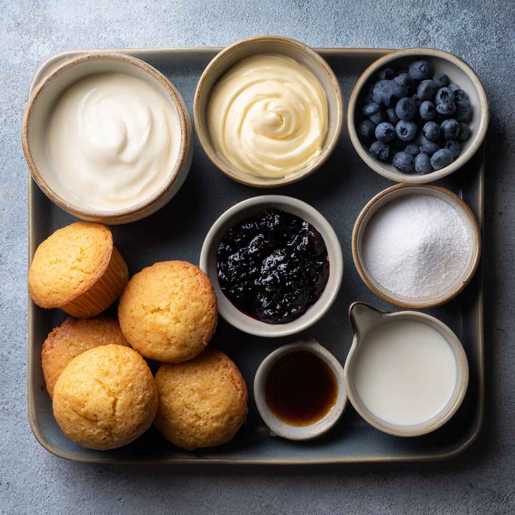 blueberry muffin ice cream ingredients