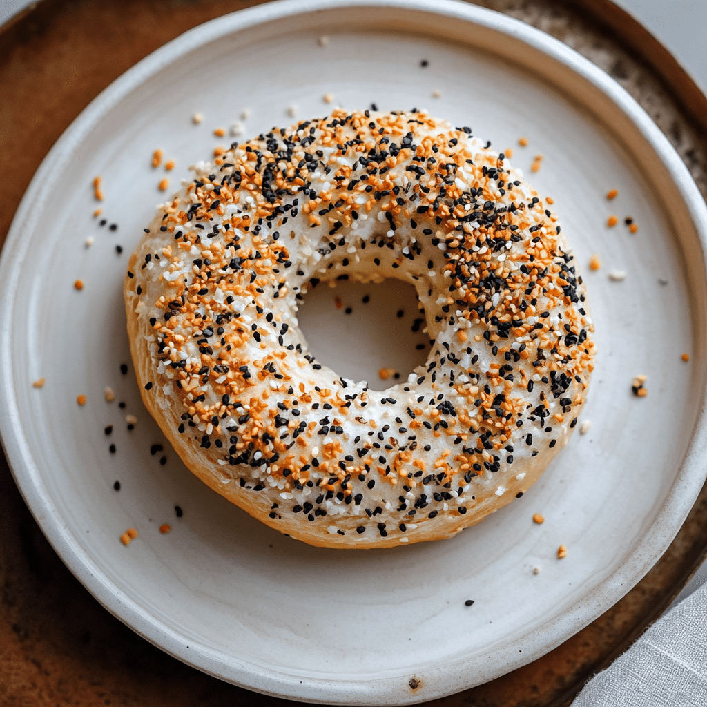 Making high protein bagel recipe step by step