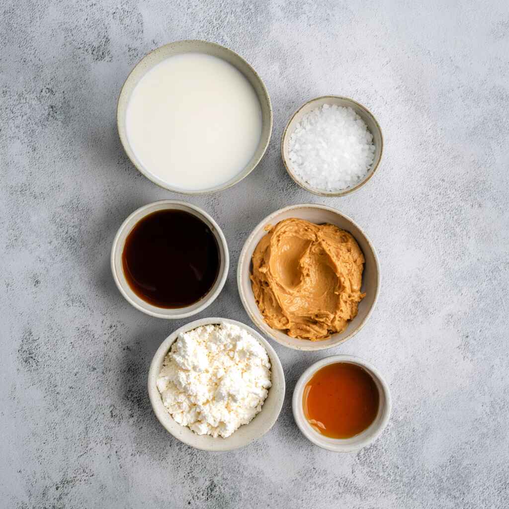 Ingredients for high protein ice cream bars