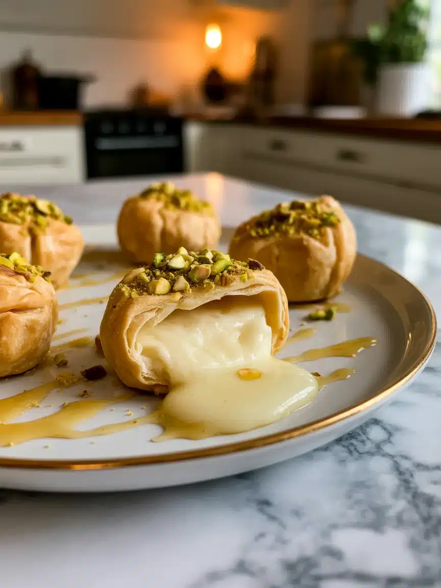 Pistachio-Crusted Brie Bites with Fig Honey Glaze You’ll Love