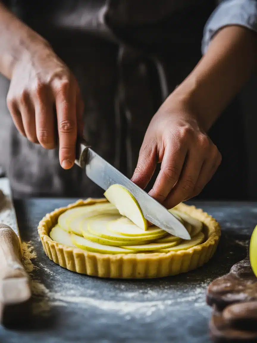 Decadent Golden Baked Brie with Caramelized Apples & Thyme