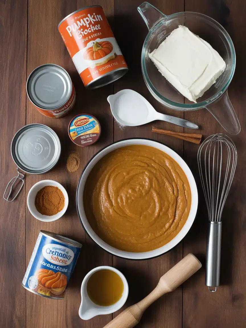 Pumpkin Spice Gooey Cake Recipe