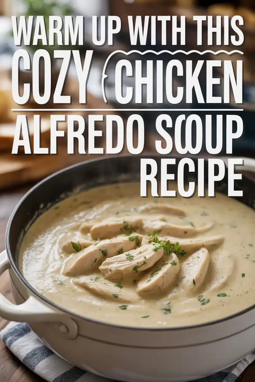 Warm Up with This Cozy Creamy Chicken Alfredo Soup Recipe