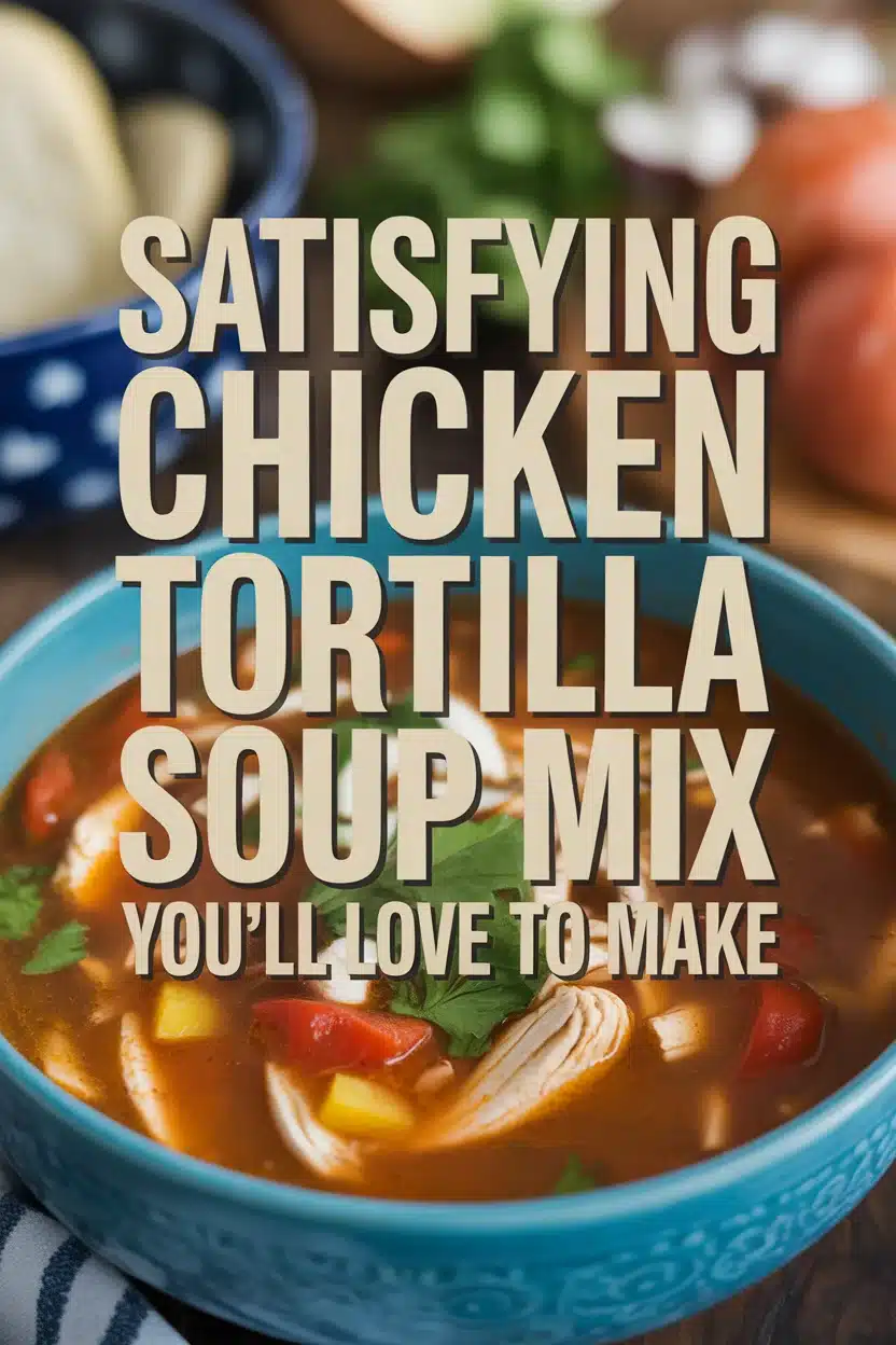 chicken tortilla soup mix