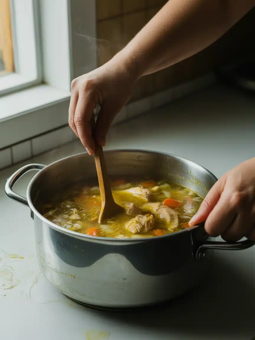 Comforting Chicken and White Bean Soup for Chilly Nights