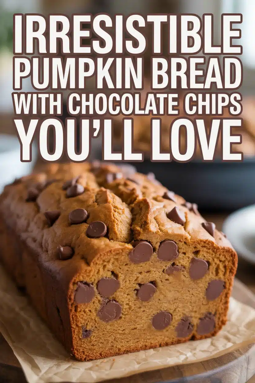 Irresistible Pumpkin Bread with Chocolate Chips You’ll Love