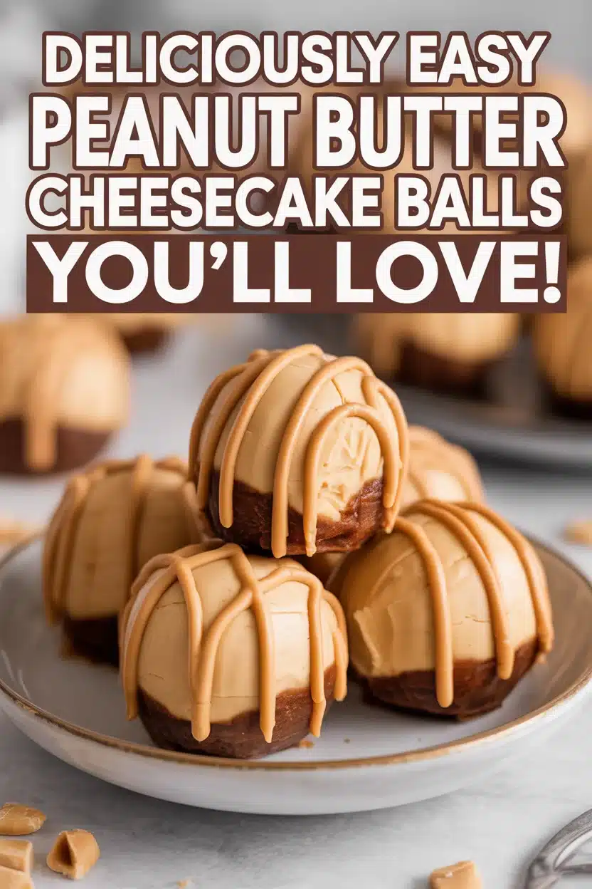 Peanut Butter Cheesecake Balls