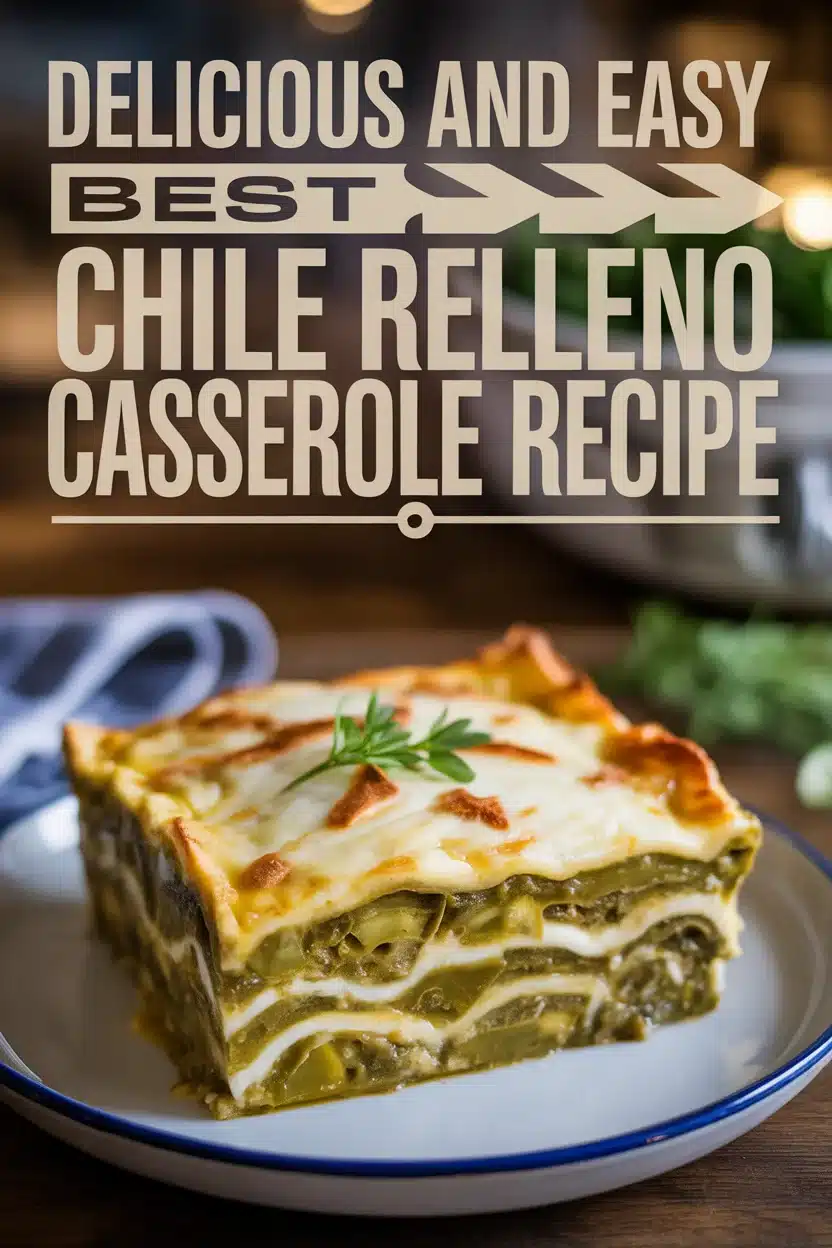 Delicious and Easy Best Chile Relleno Casserole Recipe