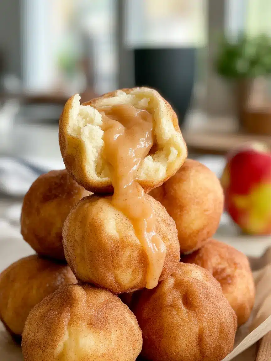 Apple Caramel Bombs