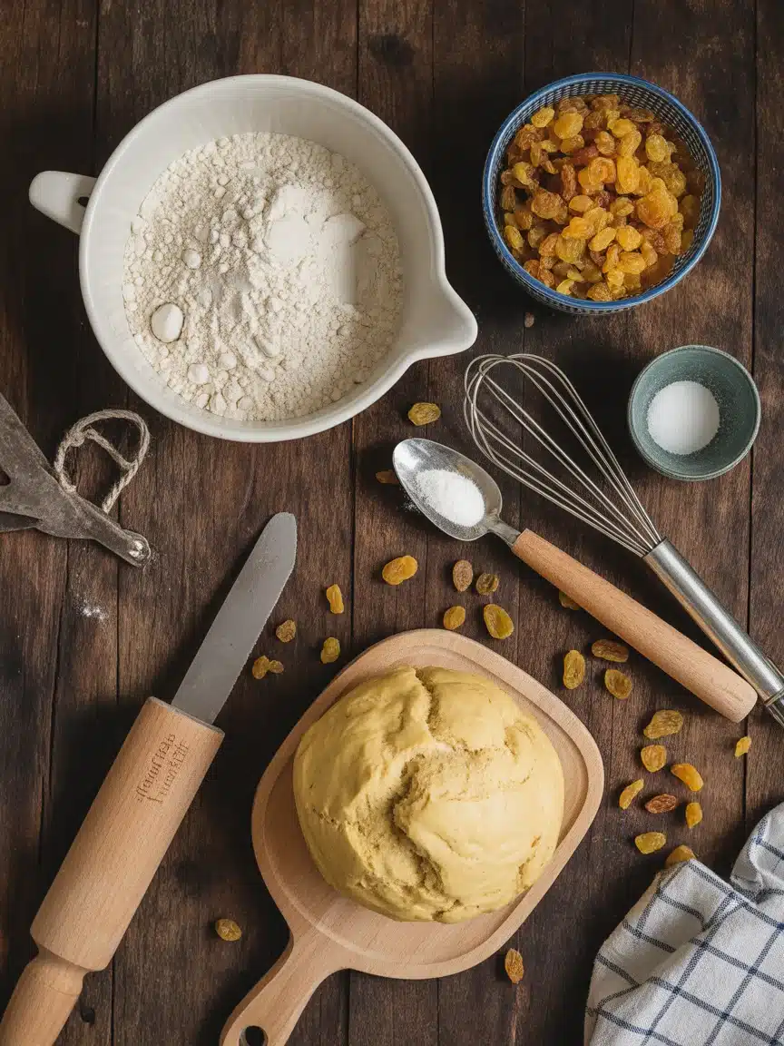 Yellow Raisins Bread Recipe