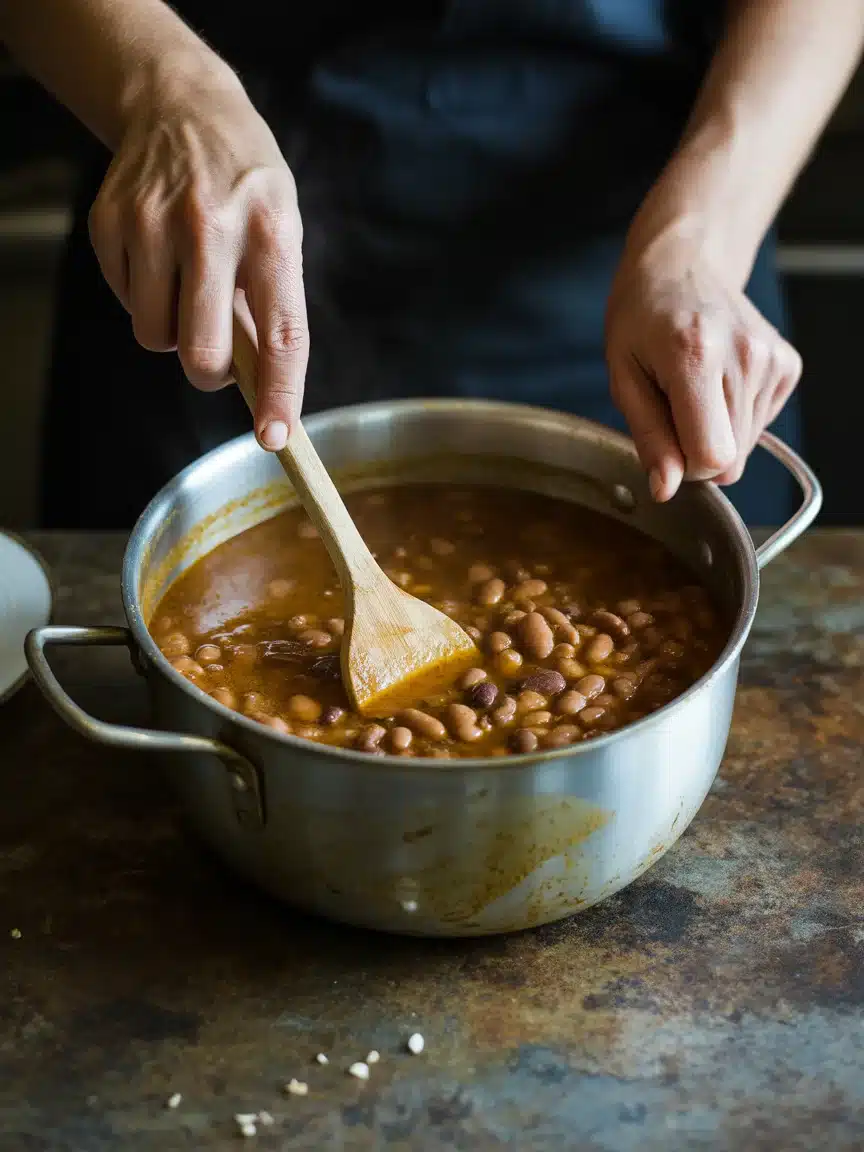 Green Chili Stew With Pinto Beans
