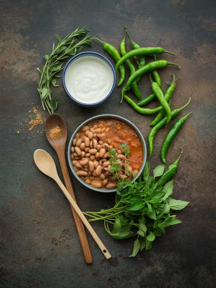 Green Chili Stew With Pinto Beans