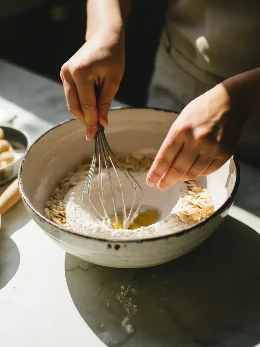 Triple Almond Cookies