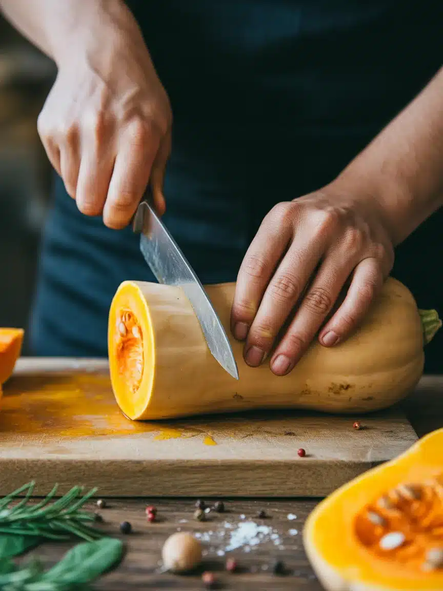 Butternut Squash Garlic Steak