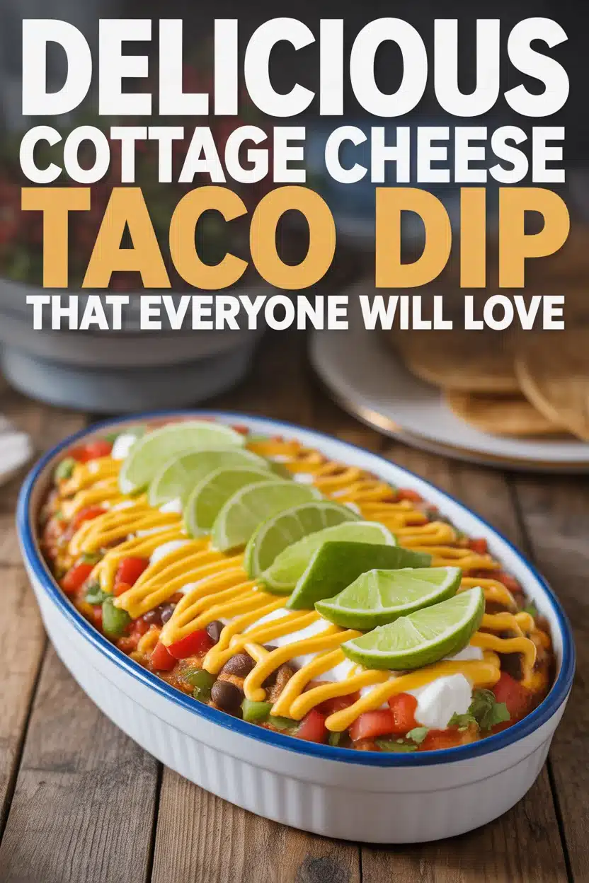 Delicious Cottage Cheese Taco Dip That Everyone Will Love