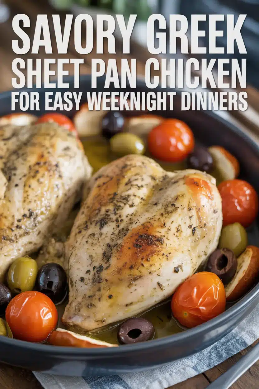 Greek Sheet Pan Chicken