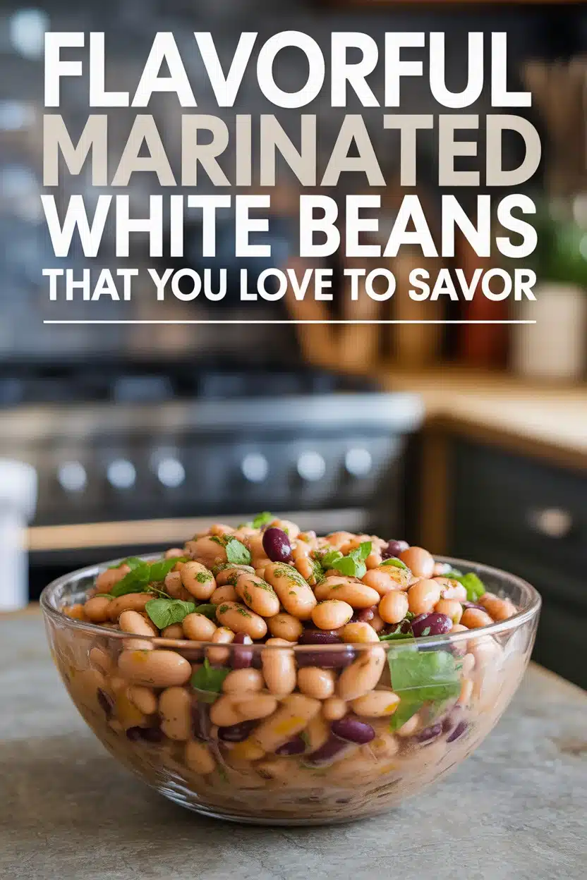 Marinated White Beans