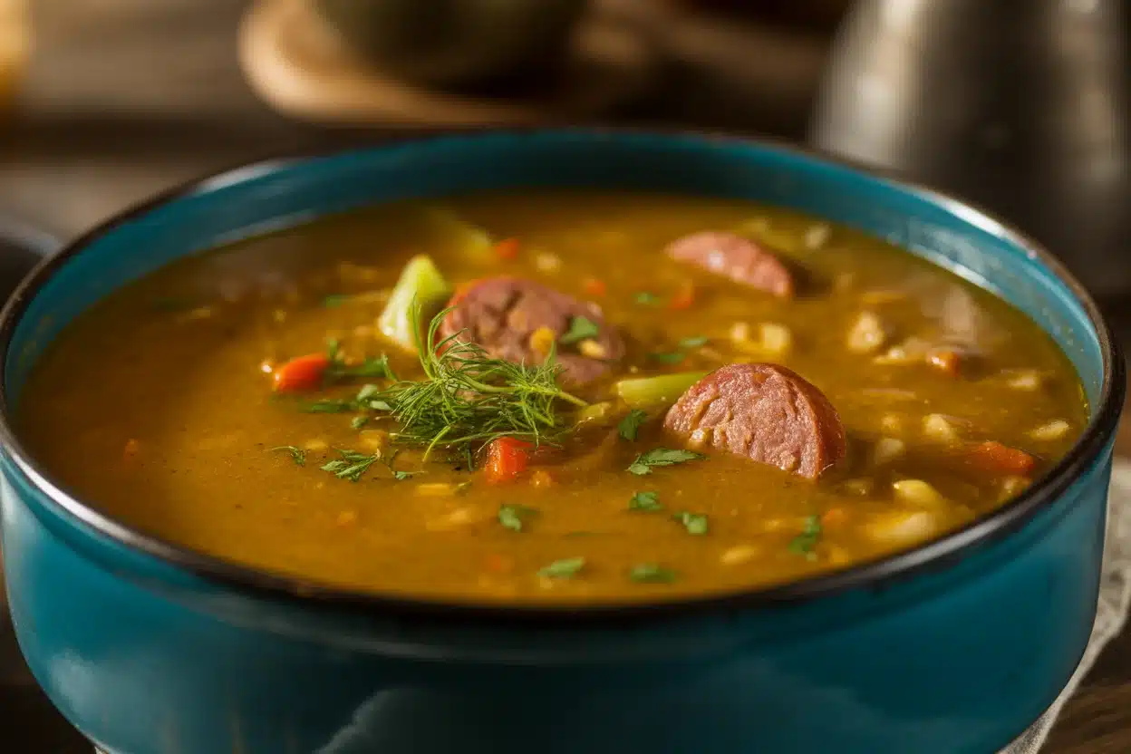 Hearty One Pot Tuscan Sausage Gnocchi Soup for Cozy Nights