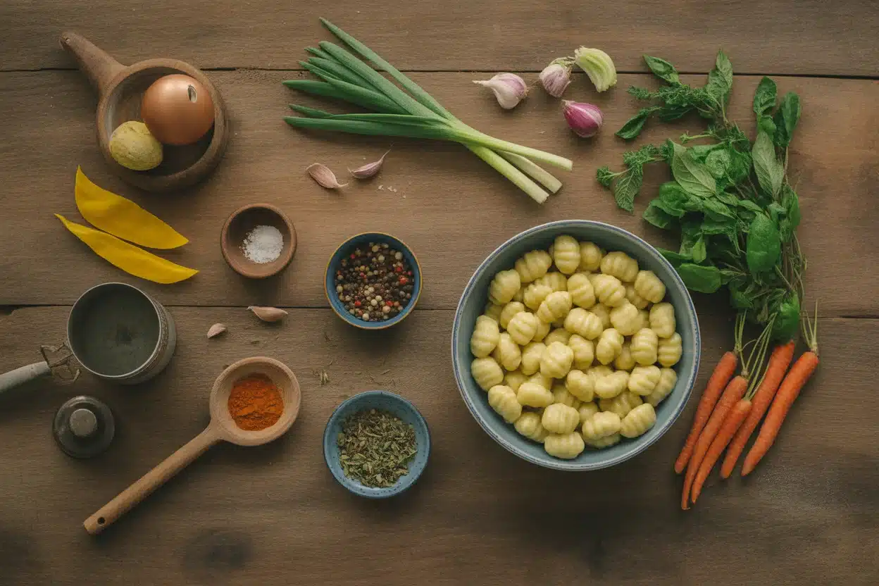 Hearty One Pot Tuscan Sausage Gnocchi Soup for Cozy Nights