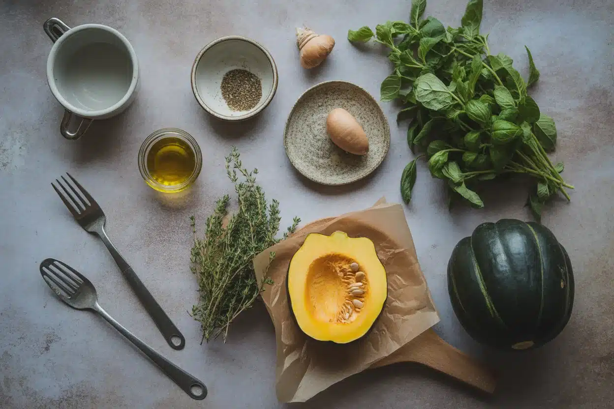 Delicious Parmesan Herb Roasted Acorn Squash You’ll Love