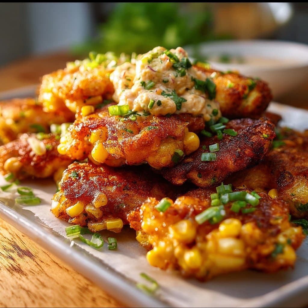 Shrimp and Corn Fritters with Remoulade: A Must-Try Recipe!