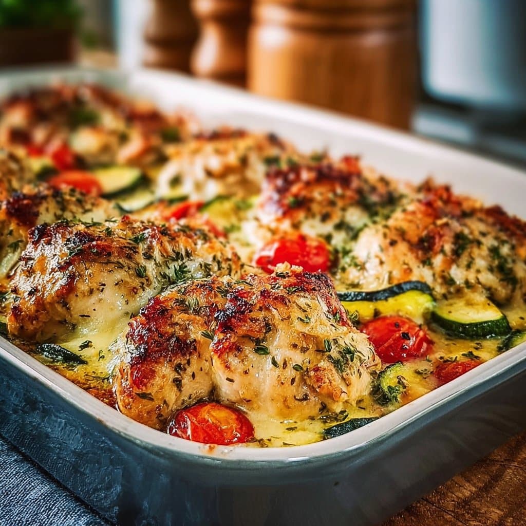 Chicken Zucchini Bake