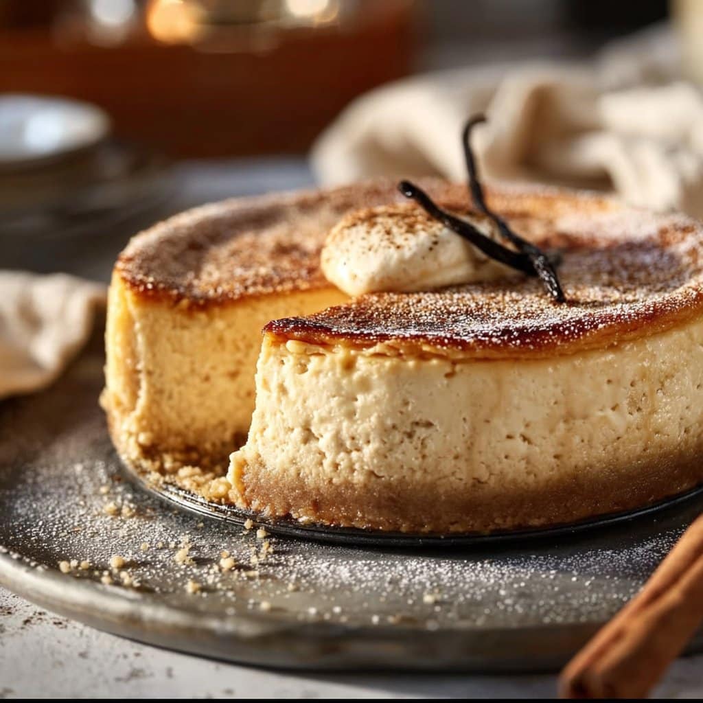 Vanilla Bean Brown Butter Cheesecake