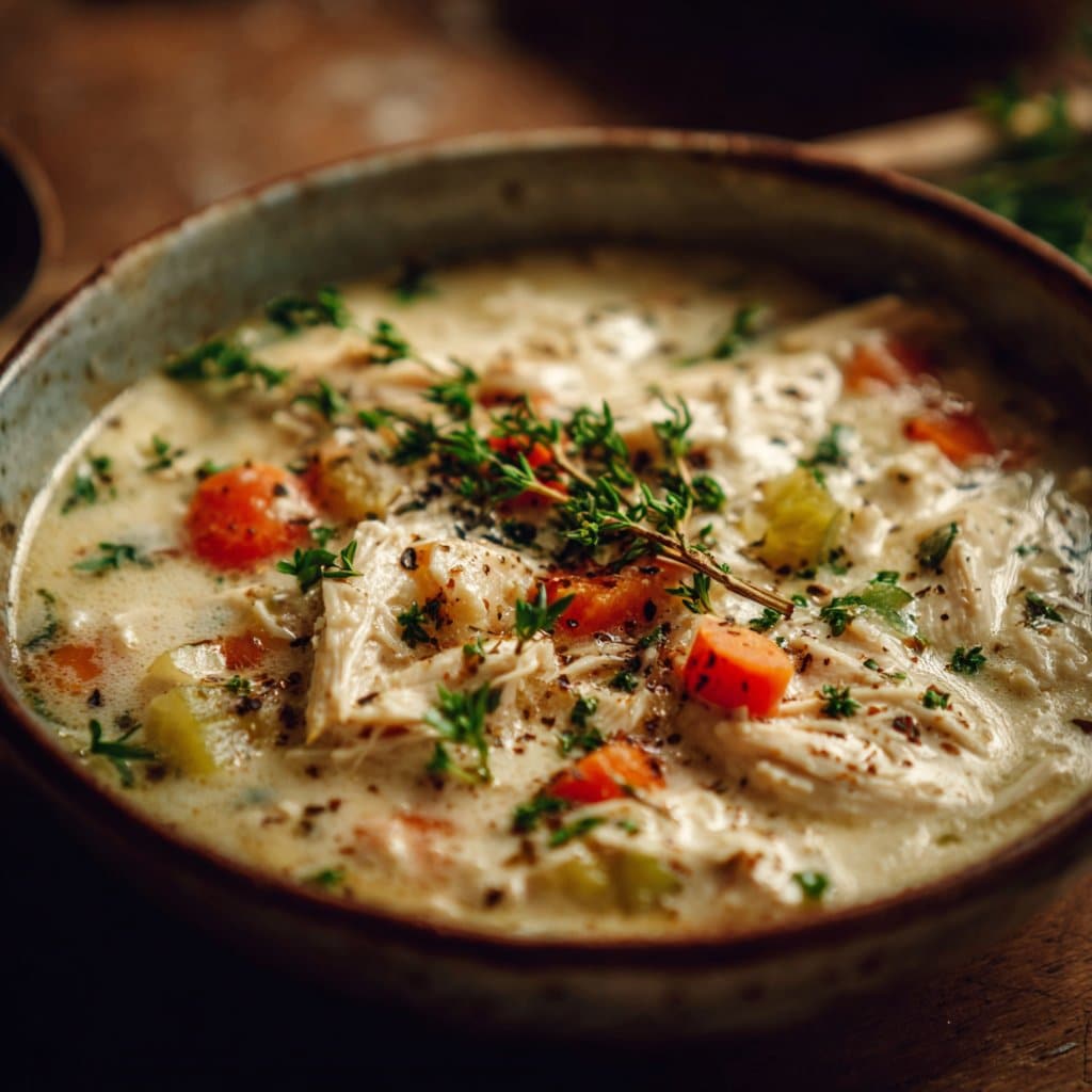 Cottage Cheese Chicken Soup