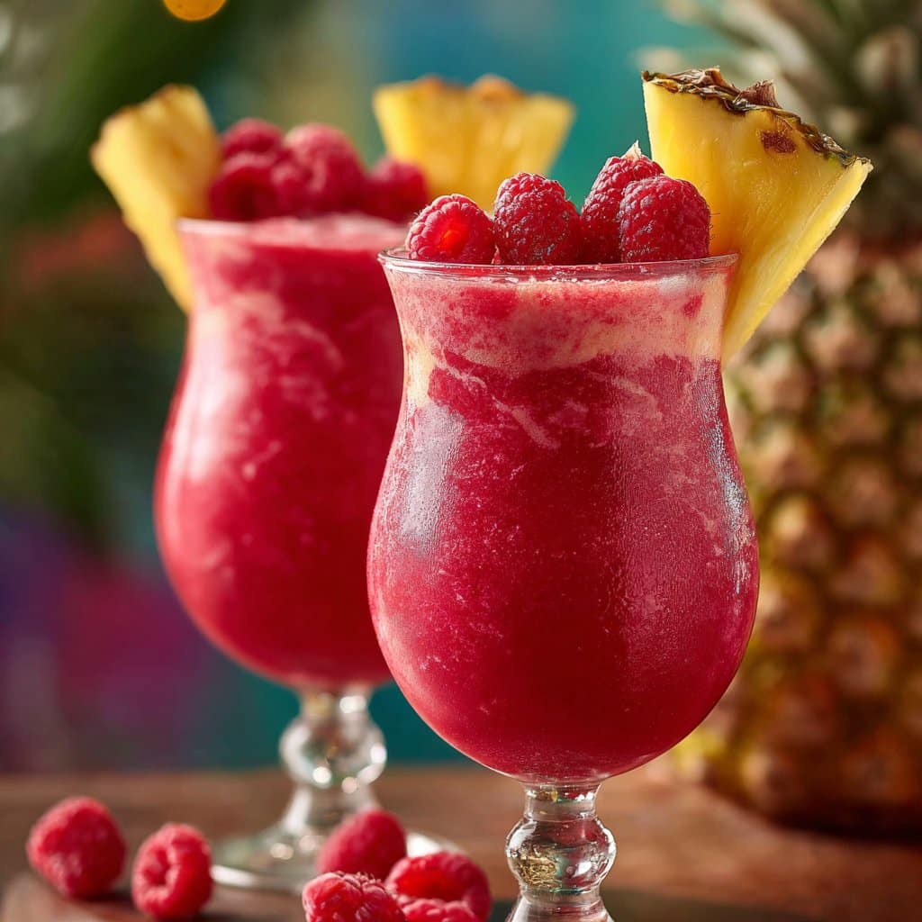 Raspberry Colada Twist