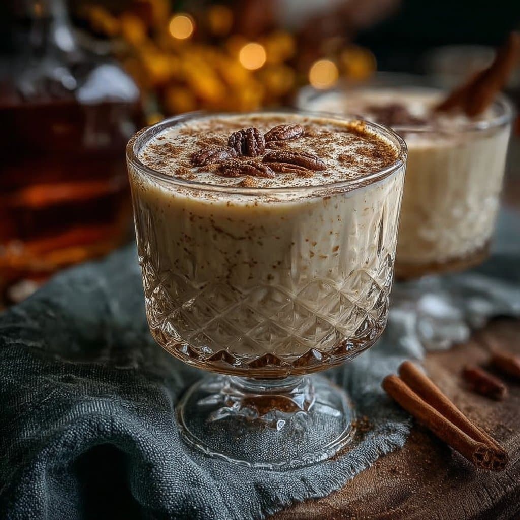 Maple Bourbon Milk Punch Recipe Easy Cozy Cocktail Treat