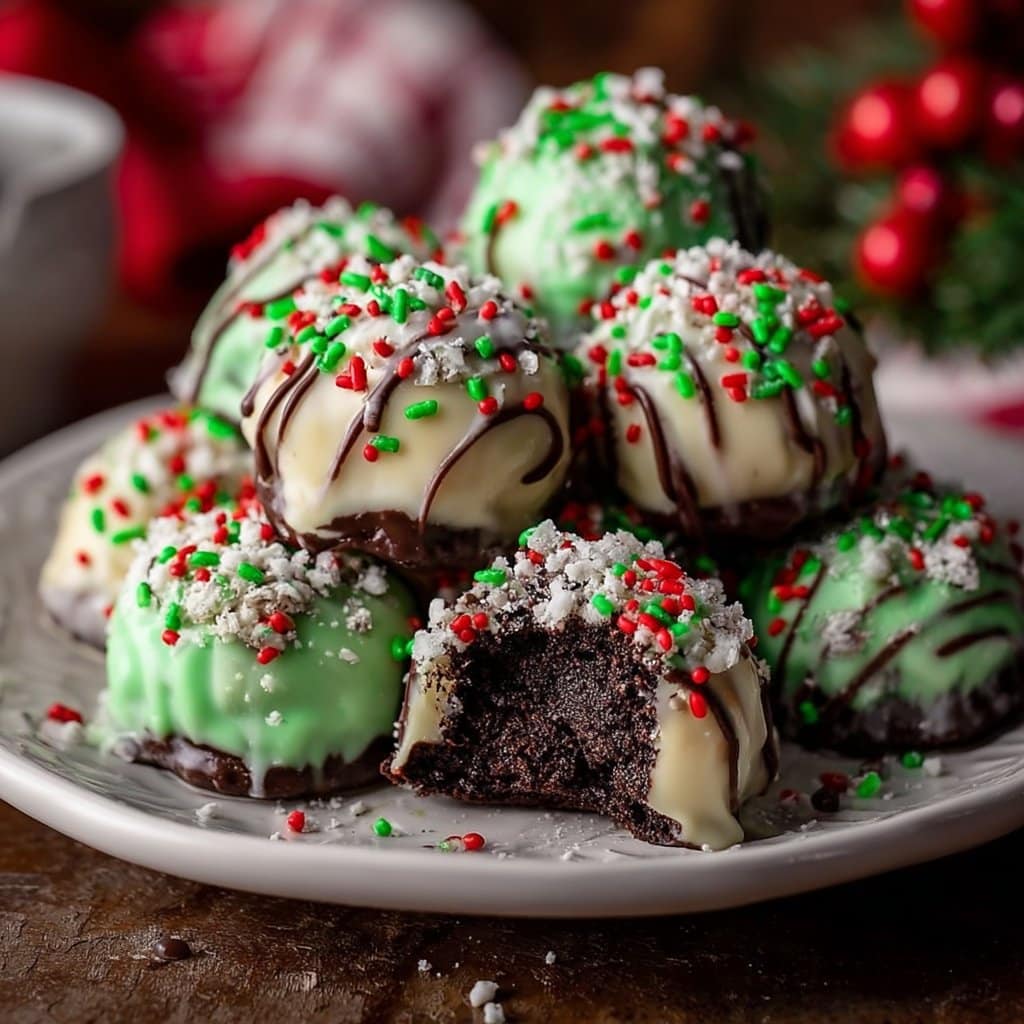 The Best No-Bake Grinch Oreo Truffles for Holiday Joy!