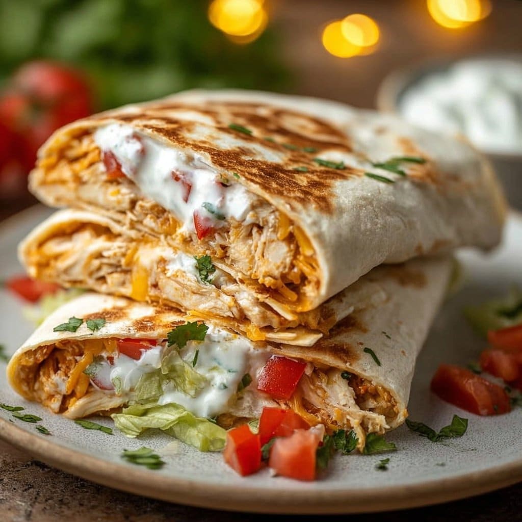 High-Protein Chicken Crunchwrap | Easy Copycat Meal