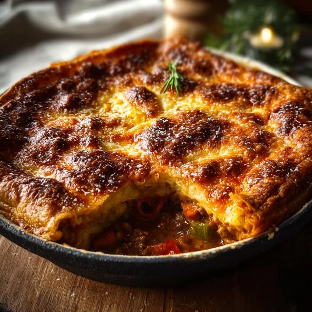 Ultimate Pizza Pot Pie