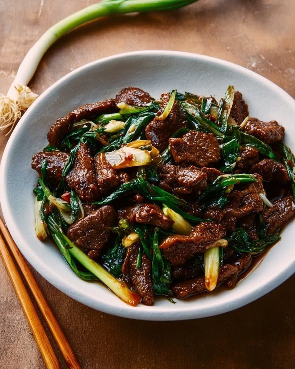 Scallion Beef Stir-Fry