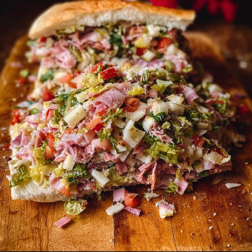 Chopped Italian Grinder Sandwich Recipe