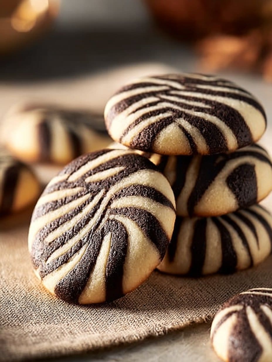 Zebra Cookies