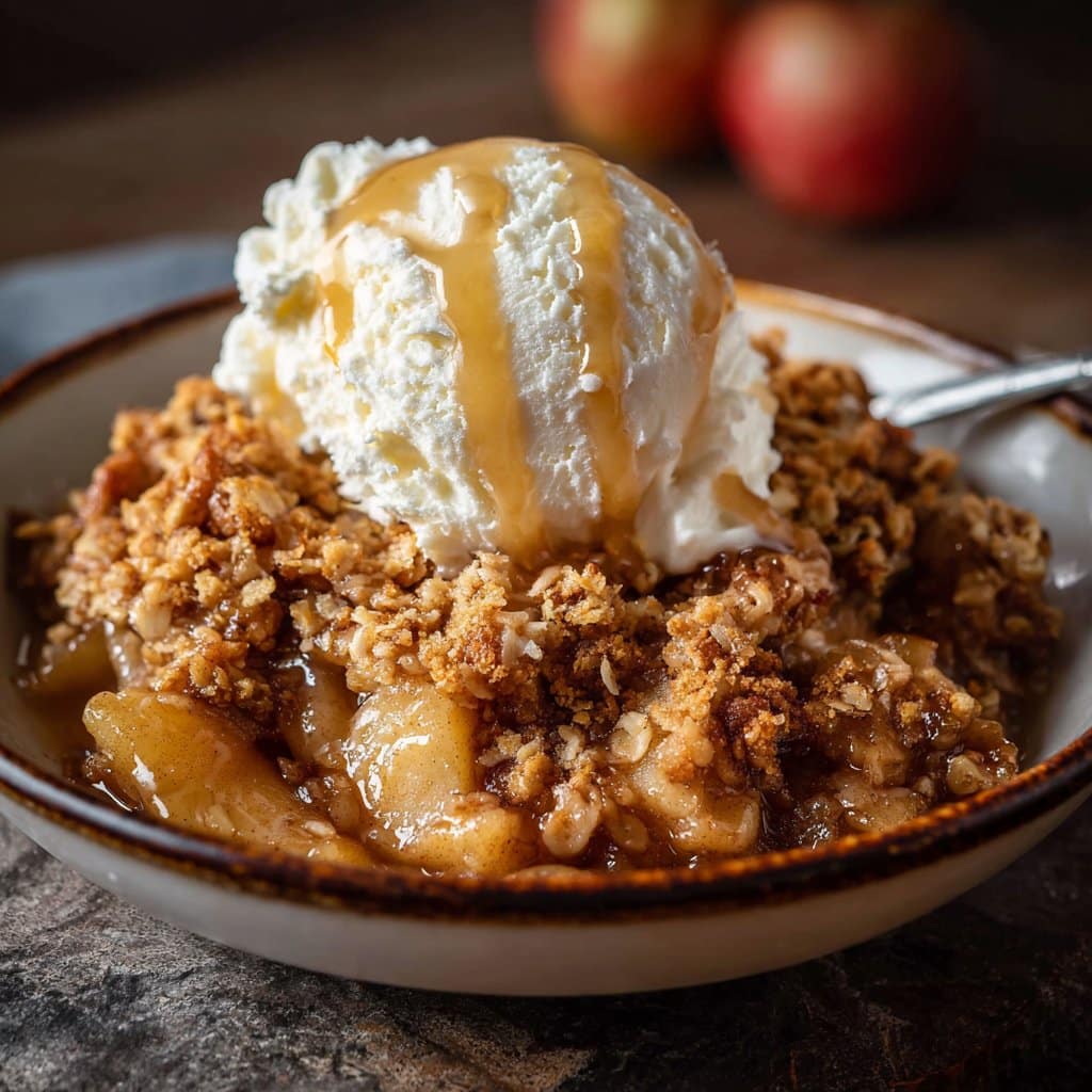 Slow Cooker Apple Crisp: Irresistibly Warm & Creamy!