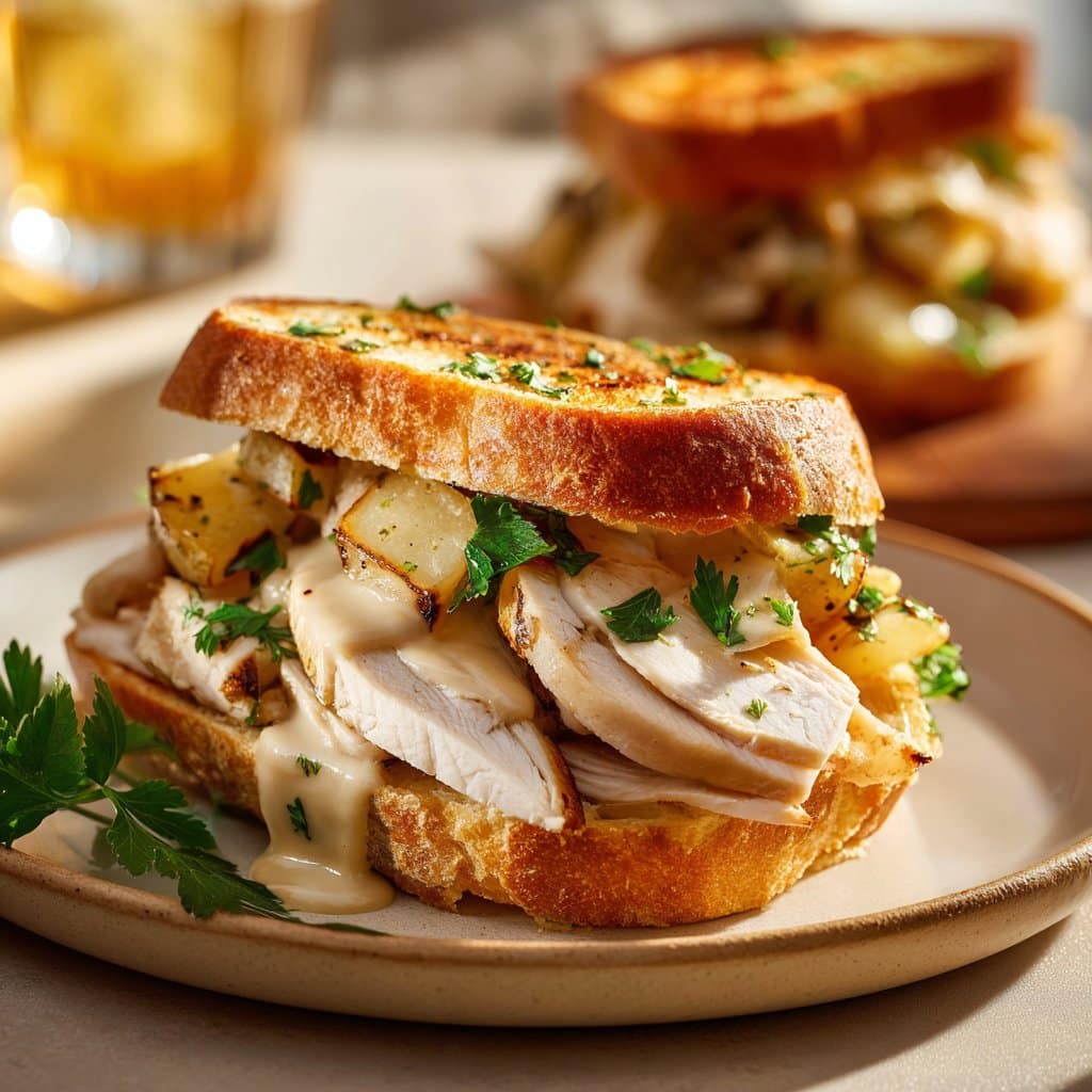 Diner-Style Hot Turkey Sandwich
