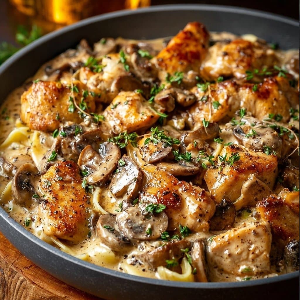 Chicken Stroganoff