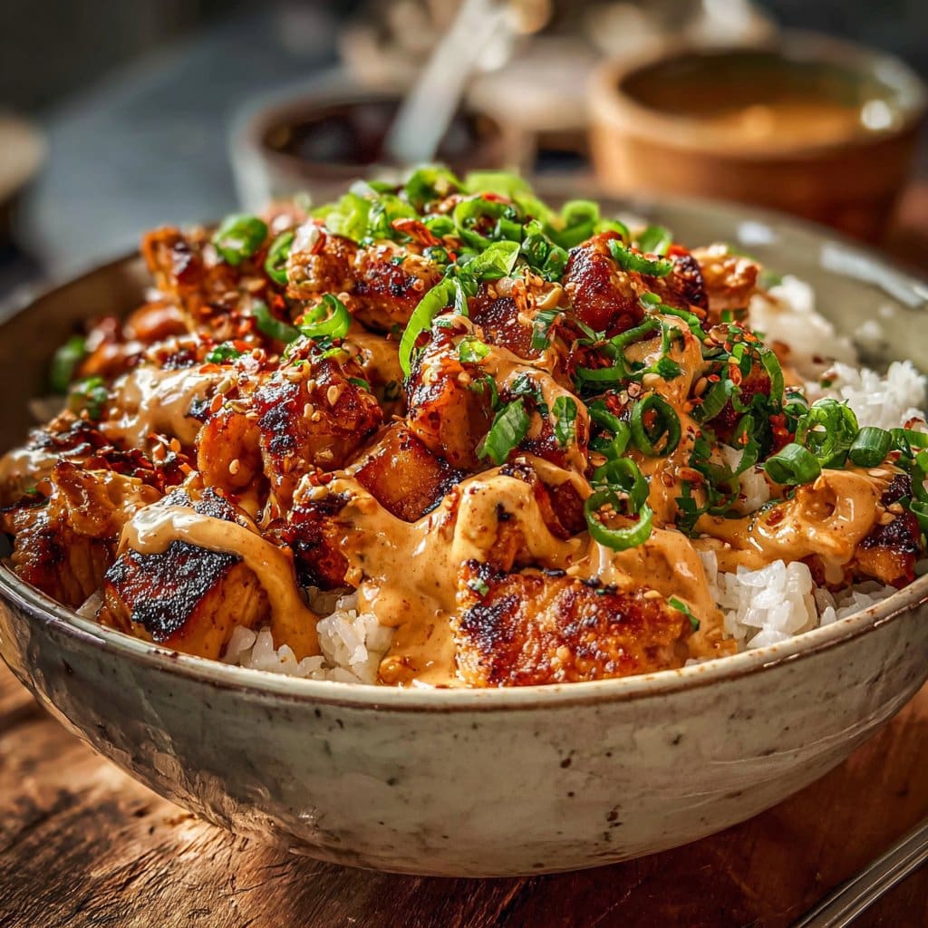 Bang Bang Chicken Bowl