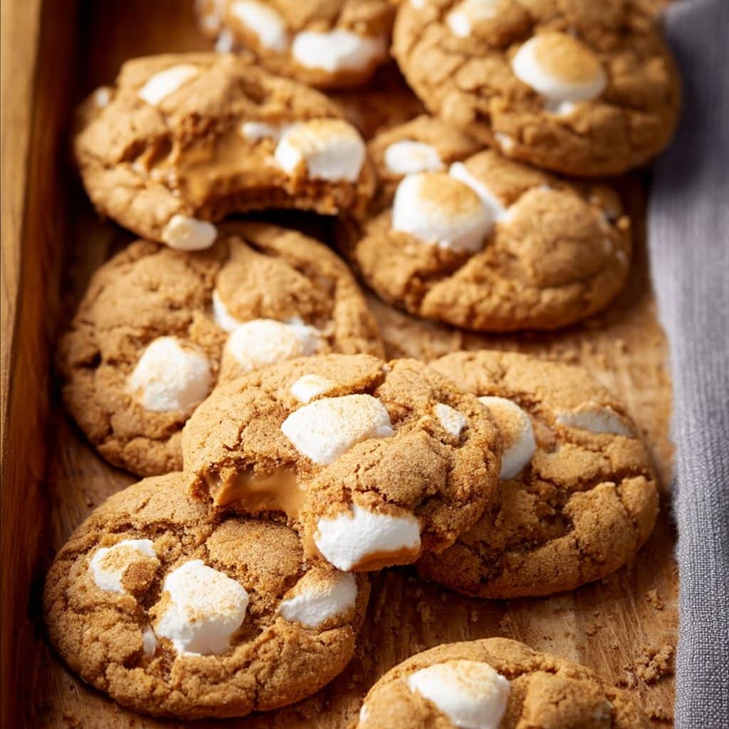 Gluten-Free Peanut Butter Marshmallow Cookies