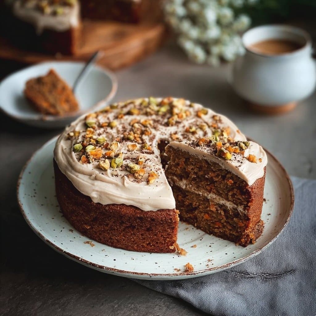 Spiced Tea Carrot Cake