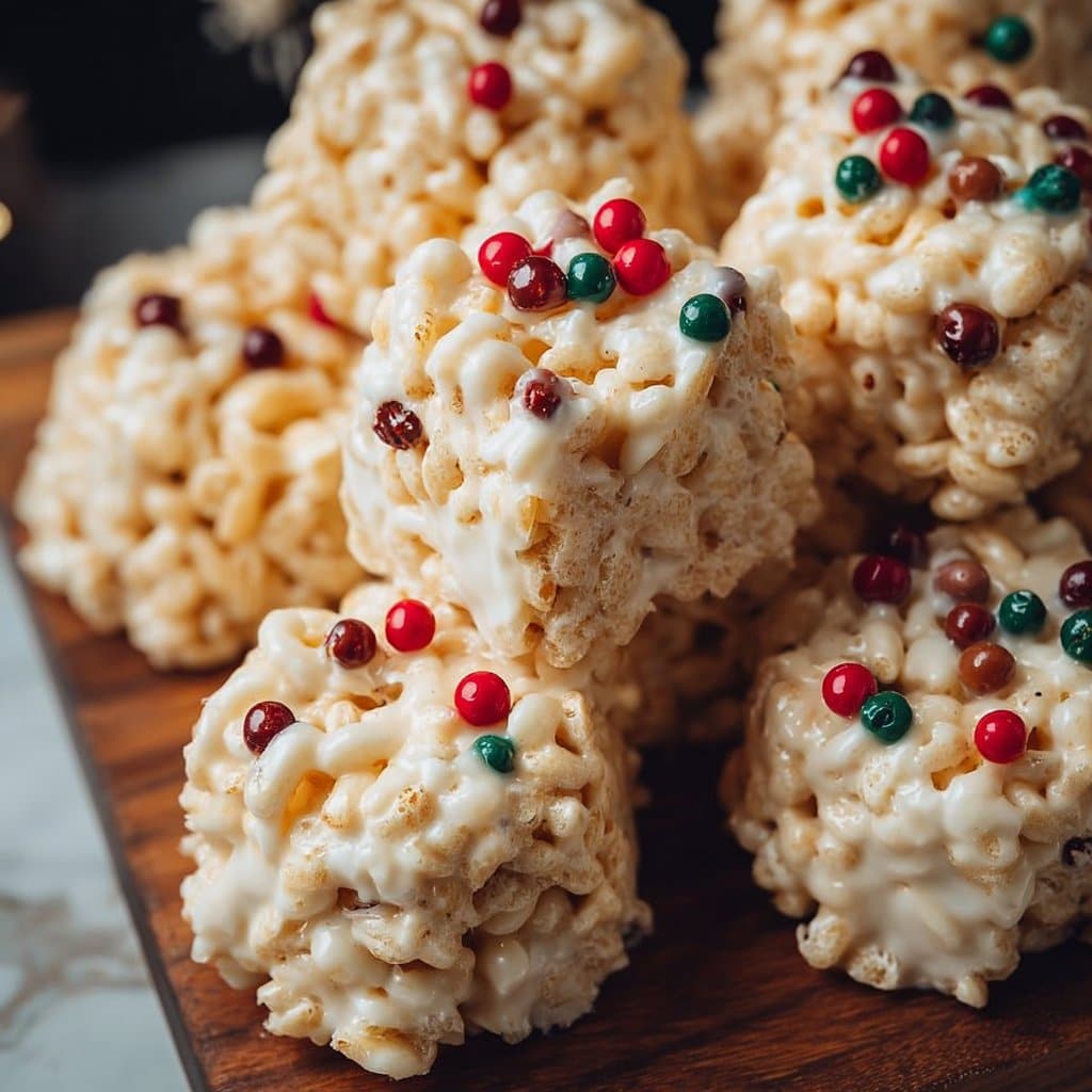 Christmas Rice Crispy Treats