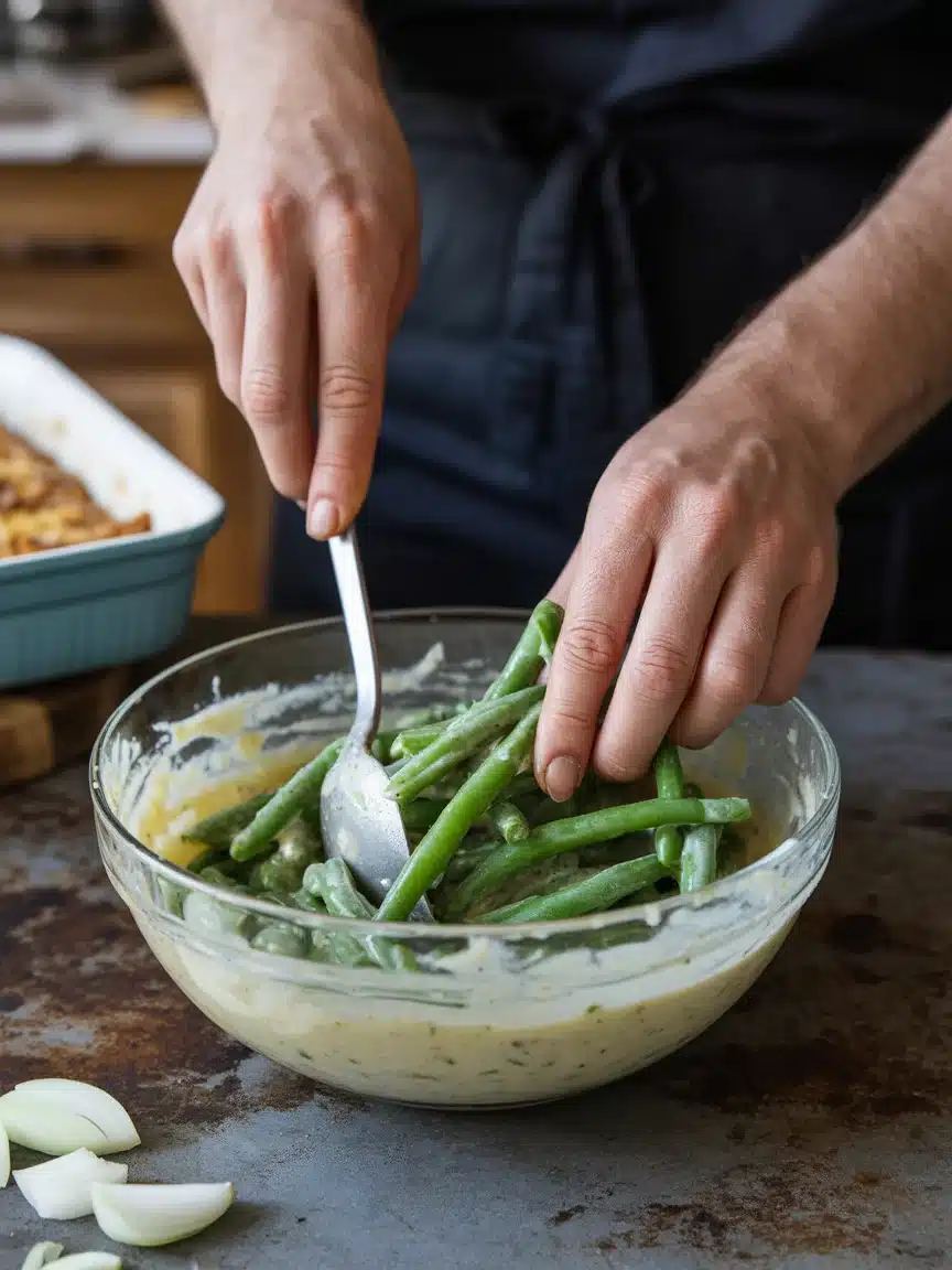 Delicious Irresistible Campbells Green Bean Casserole Recipe