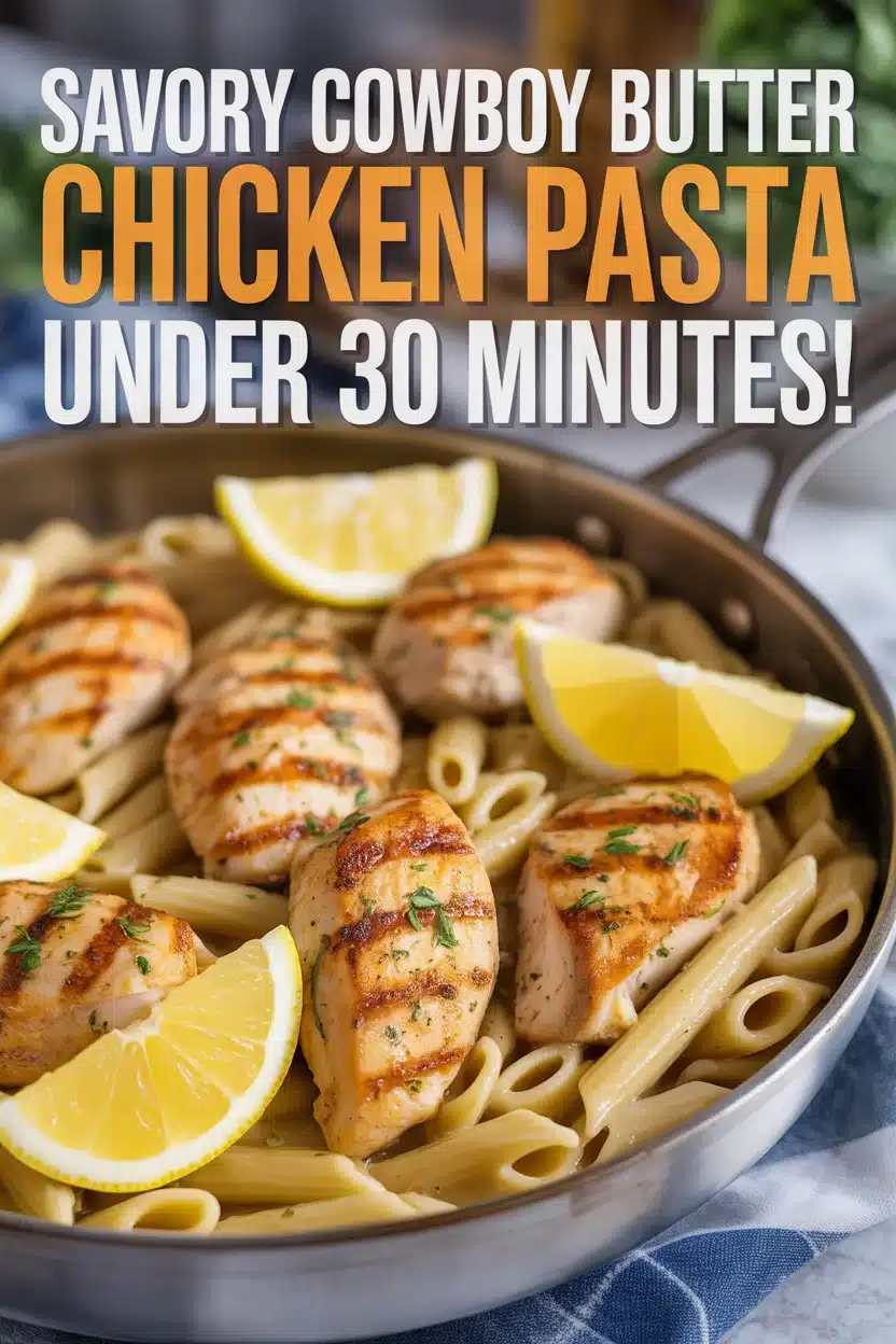 Cowboy Butter Chicken Pasta