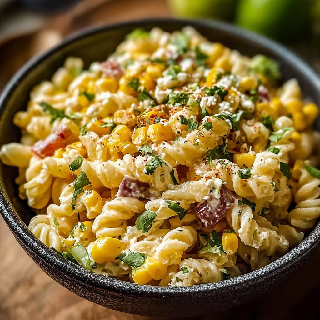 Mexican Street Corn Pasta Salad