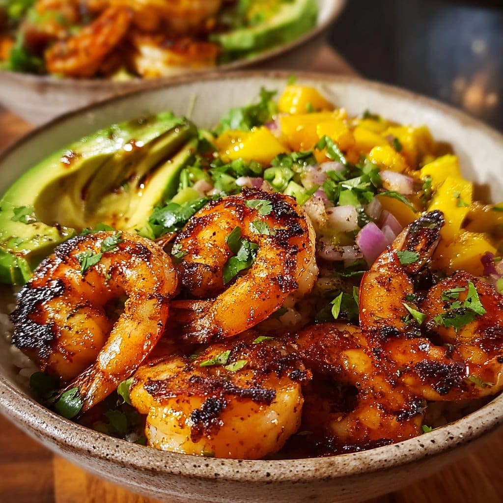 Shrimp and Avocado Bowls