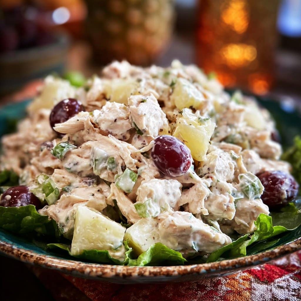 Pina Colada Chicken Salad
