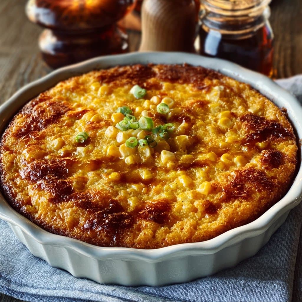 Indulgent Honey-Glazed Corn Casserole: A Sweet and Savory Delight