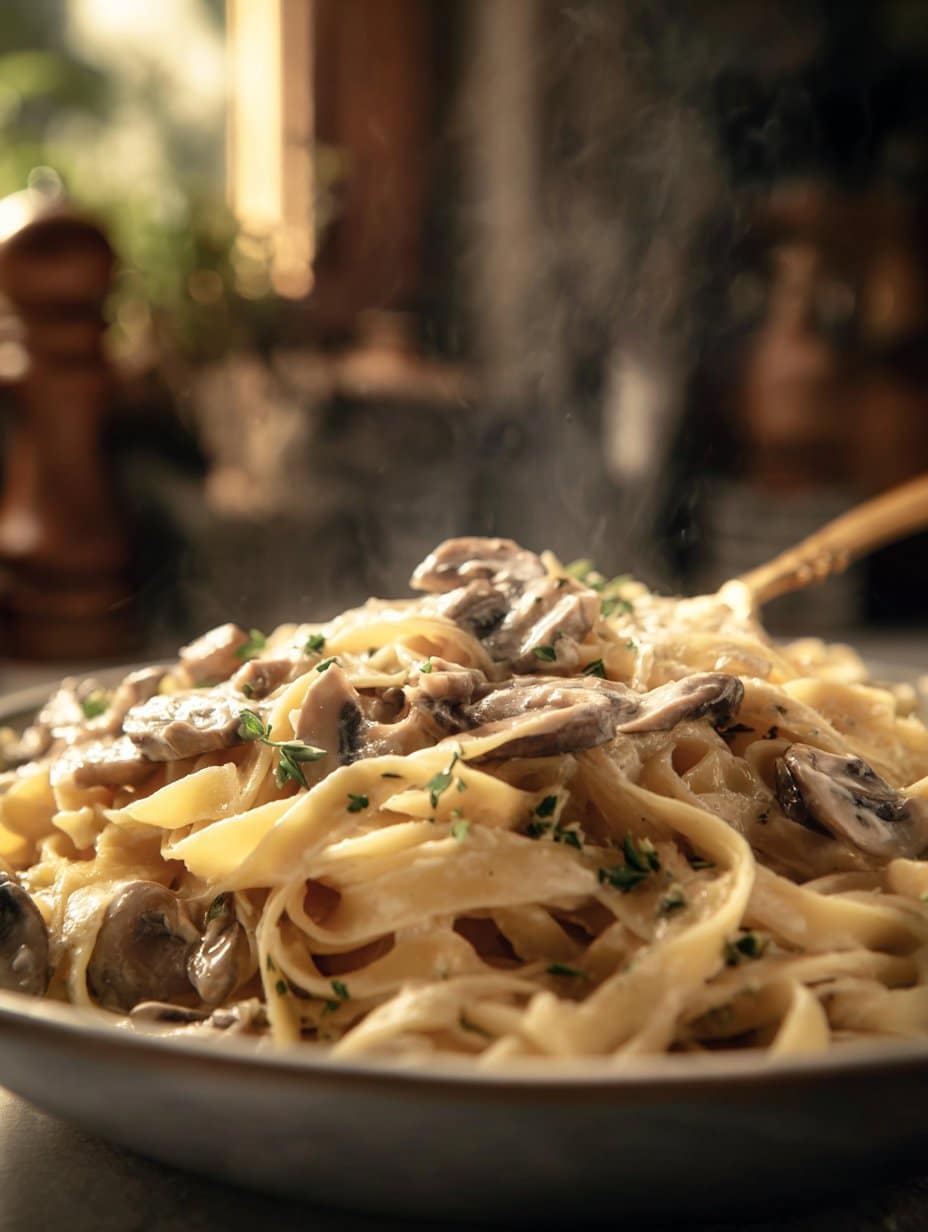 Mushroom Tagliatelle